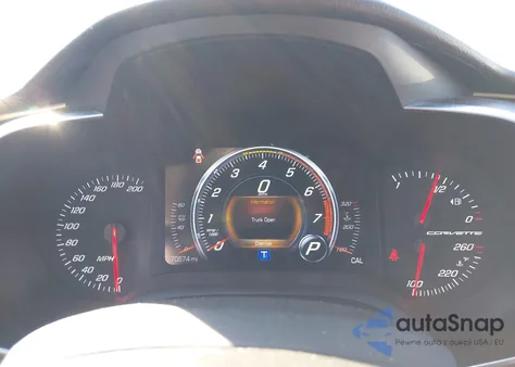 2019 Chevrolet Corvette Stingray z USA, uszkodzony, nr VIN 1G1YB2D70K5100436